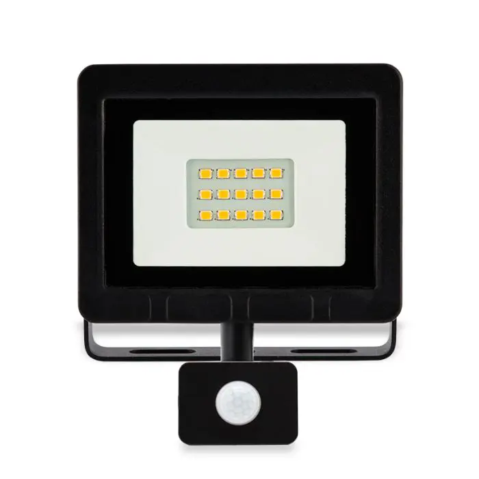 ASALITE LED spotlight 10W 4500K, 800Lm + sensor