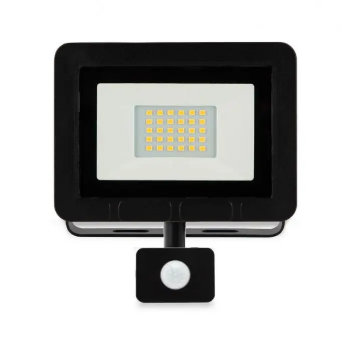 ASALITE LED spotlight 20W 6500K, 1600Lm + sensor