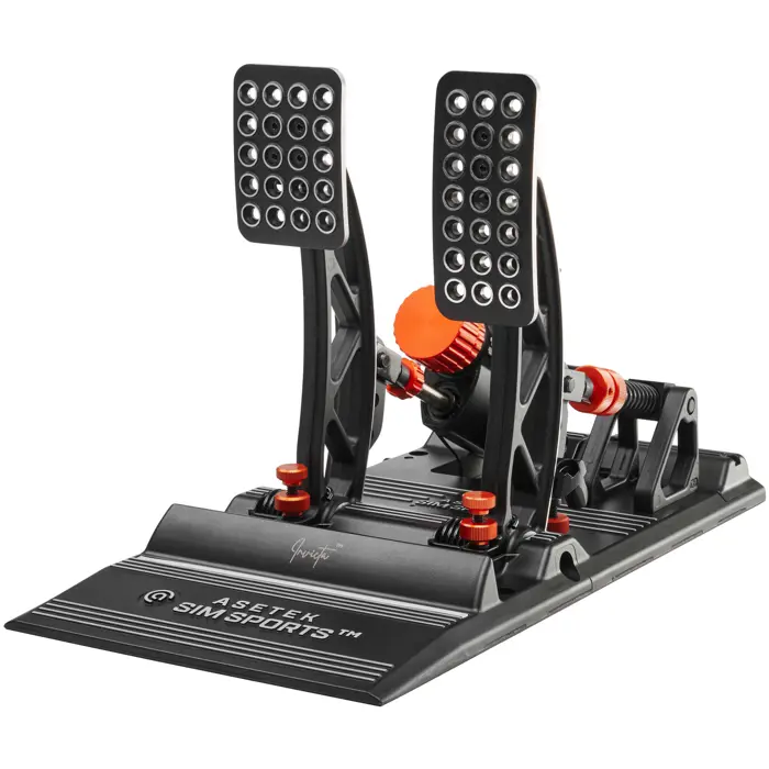 Asetek SimSports Invicta THORP II Pedalset - schwarz-40-010-0010008