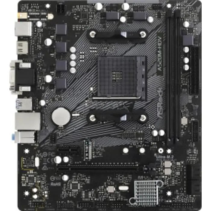 ASRock A520M-HDV - Socket AM4 - motherboard