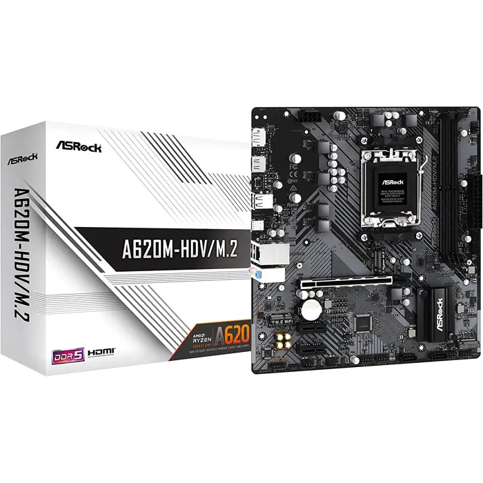ASRock A620M-HDV/M.2 - AM5
