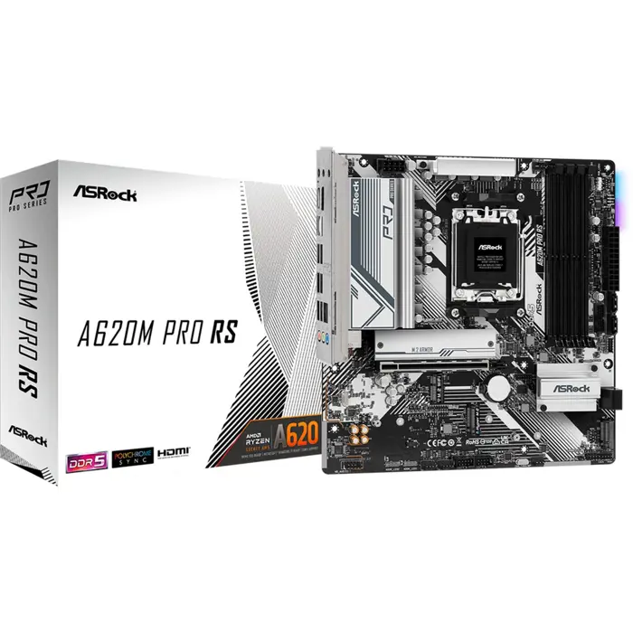 ASRock A620M Pro RS WiFi - AM5