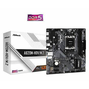 Asrock A620M-HDV M.2, DDR5, S.AM5