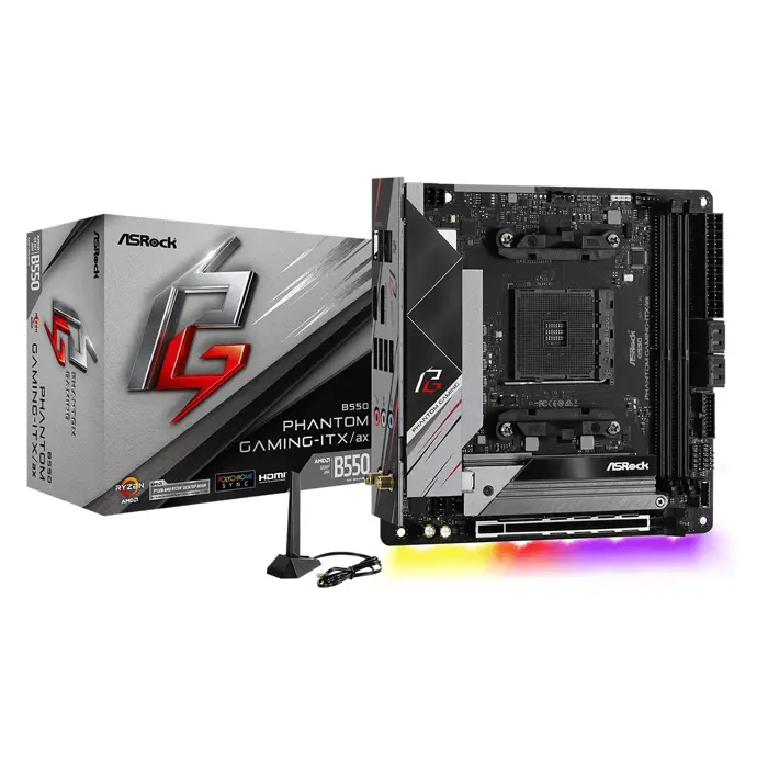 Asrock B550 Phantom Gaming-ITX/a Socket AM4 mini ITX AMD  B550