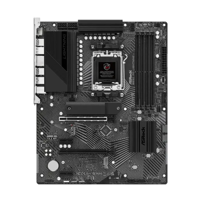Asrock B650 PG Lightning, AM5, 4x DDR5/7200MHz(OC), PCIe 4.0, 7.1ch, G-LAN, HDMI, ATX