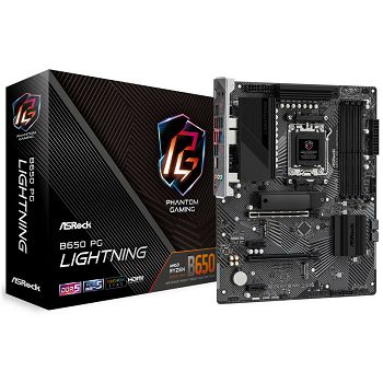 ASRock B650 PG Lightning, AMD B650 Mainboard - Socket AM5, DDR5 90-MXBK20-A0UAYZ