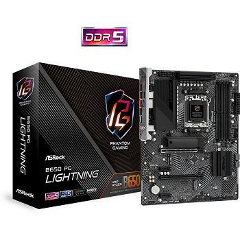 ASROCK B650 PG LIGHTNING ATX MB AM5