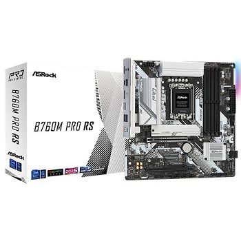 ASROCK B760M PRO RS, DDR5,  mATX, S.1700