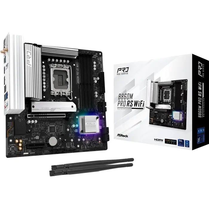 Asrock B860M Pro RS WiFi - Socket 1851