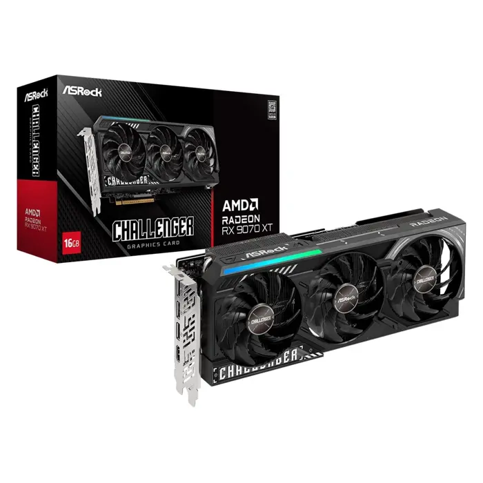 Asrock Challenger RX9070XT 16GB graphics card