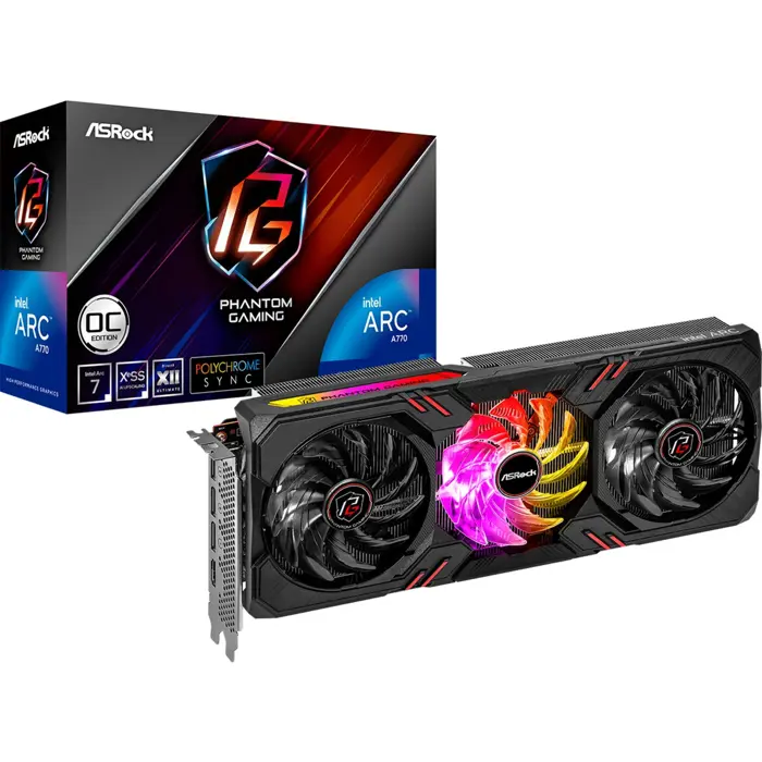 Asrock Intel Arc A770 Phantom Gaming 16GB OC