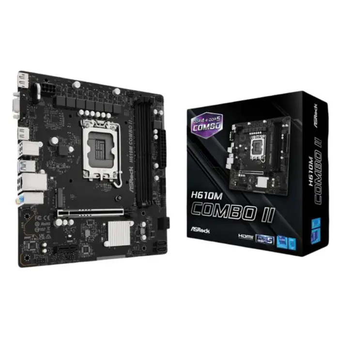 Asrock Intel LGA1700 H610M COMBO II
