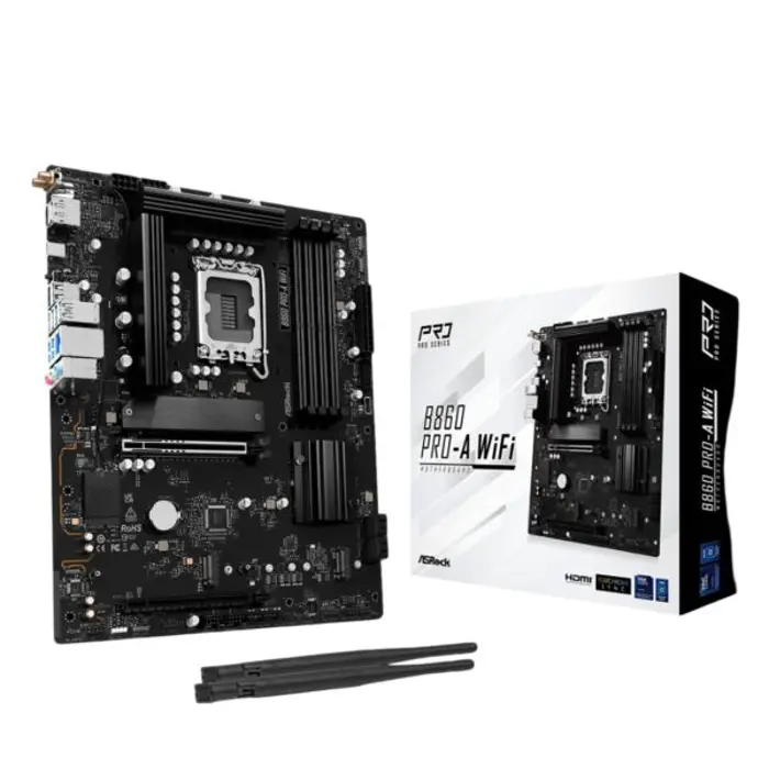Asrock Intel LGA1851 B860 PRO-A WIFI
