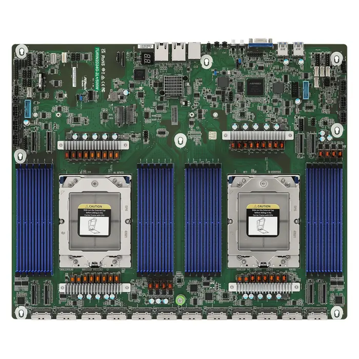 ASRock Mainboard TURIN2D24G-2L+/500W Proprietary Dual Sockel SP5 Single