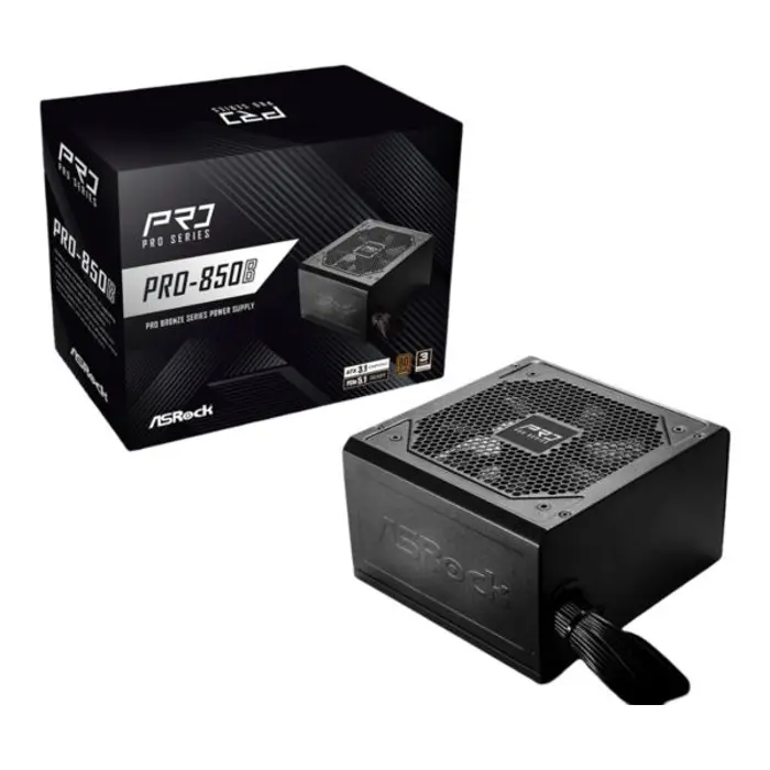ASRock PSU PRO Series PRO-850B, 850W, 80 Bronze