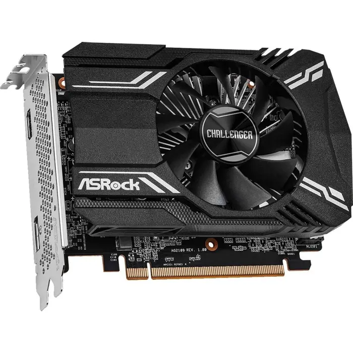 Asrock Radeon RX 6400 Challenger ITX - 4GB - DisplayPort - HDMI