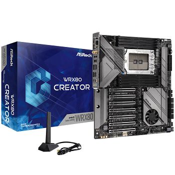 ASRock WRX80 Creator R2.0, AMD WRX80 Mainboard, Socket sWRX8 90-MXBKH0-A0UAYZ