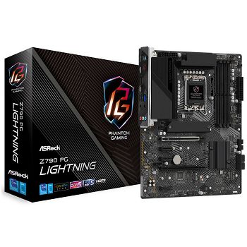 ASRock Z790 PG Lightning, Intel Z790 Mainboard - Socket 1700, DDR5 90-MXBKA0-A0UAYZ