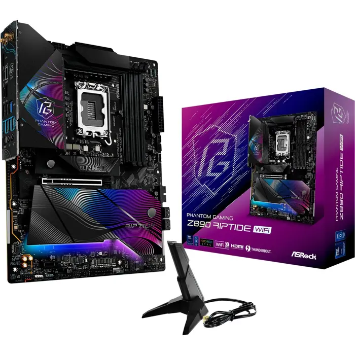 ASRock Z890 Riptide WiFi - Socekt 1851 - motherboard (black)