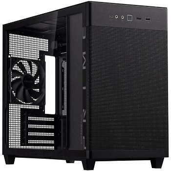 ASUS AP201 Prime case, tempered glass - black 90DC00G0-B39010