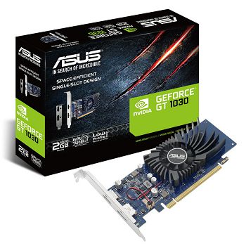 ASUS GeForce GT 1030 2G, 2048 MB GDDR5 - Single Slot, Low Profile 90YV0AT2-M0NA00
