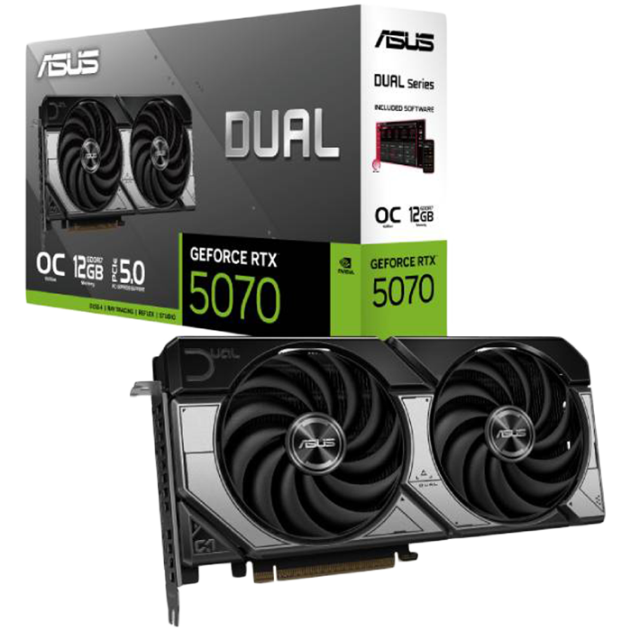 ASUS GeForce RTX 5070 Dual OC 12GB GDDR7