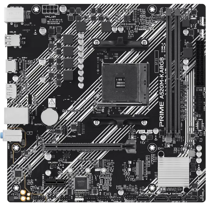 ASUS PRIME A520M-K ARGB - AM4