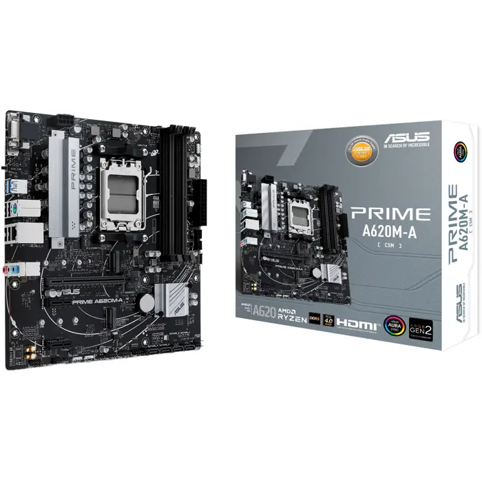 ASUS PRIME A620M-A-CSM - Socket AM5 - motherboard