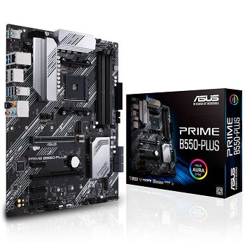 ASUS Prime B550-PLUS, AMD B550 Mainboard - Socket AM4 90MB14U0-M0EAY0
