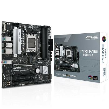 ASUS Prime B650M-A, AMD B650 Mainboard - Socket AM5, DDR5 90MB1C10-M0EAY0