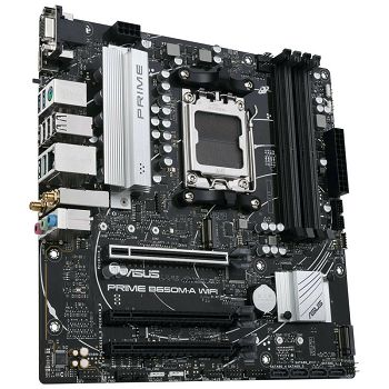 ASUS Prime B650M-A WiFi, AMD B650 Mainboard - Socket AM5, DDR5 90MB1C00-M0EAY0