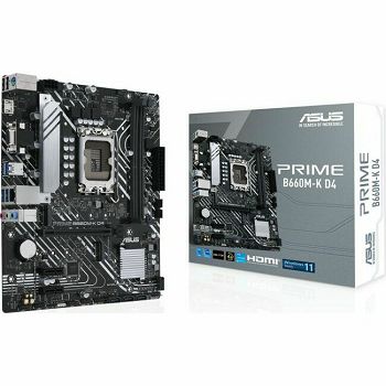 ASUS PRIME B660M-K D4, DDR4, S.1700