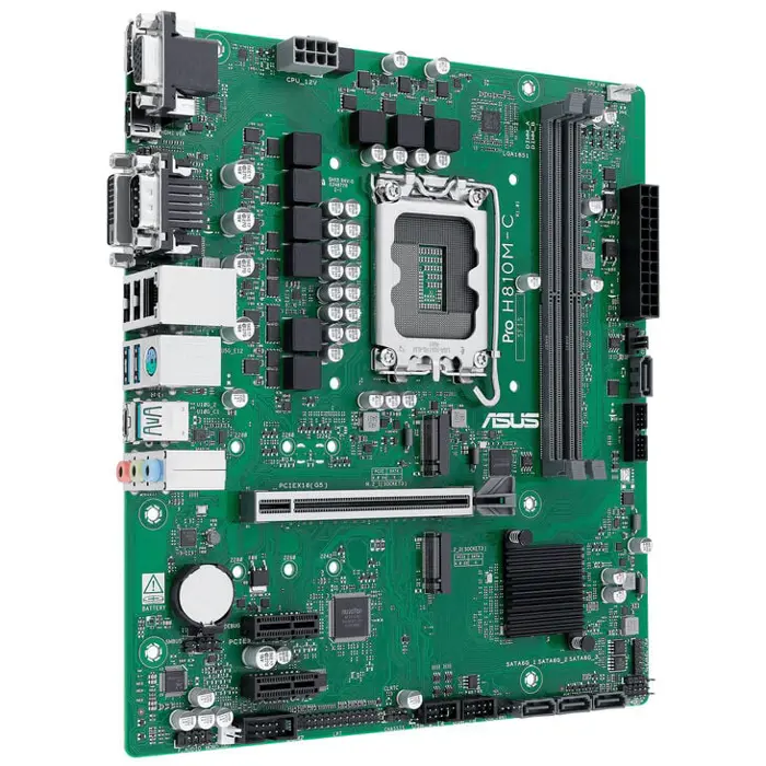 ASUS Prime B810M-C-CSM Mainboard, LGA 1851, Intel H810, mATX, DDR5-90MB1KHP-M0EAYC