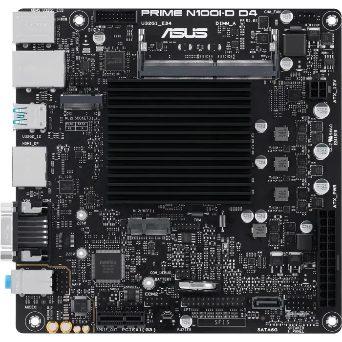 ASUS Prime N100I-D D4, motherboard