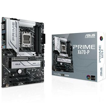 ASUS Prime X670-P, AMD X670-Mainboard - Socket AM5 90MB1BU0-M0EAY0