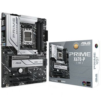 ASUS Prime X670-P-CSM, AMD X670 Mainboard, Socket AM5, DDR5 90MB1BU0-M0EAYC