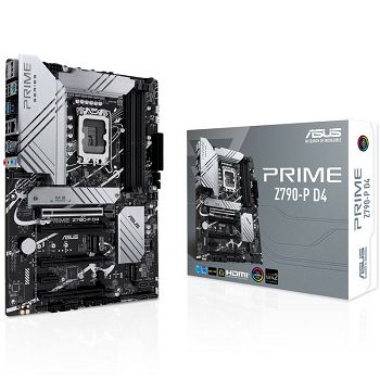 ASUS Prime Z790-P D4, Intel Z790 Mainboard - Socket 1700, DDR4 90MB1CV0-M0EAY0