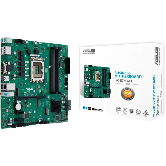 ASUS PRO B760M-CT-CSM - Socket 1700 - motherboard