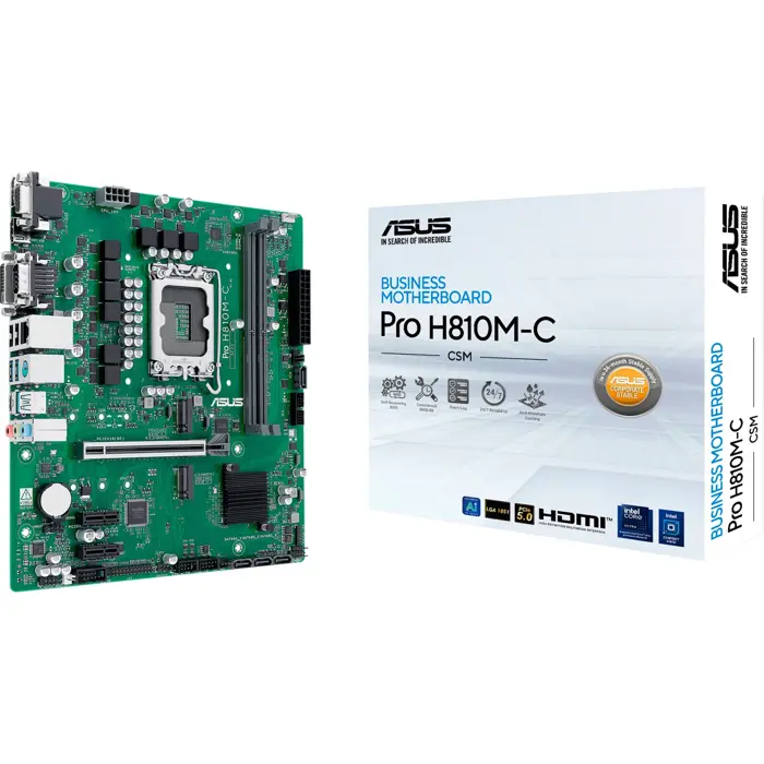 ASUS PRO H810M-C-CSM - Socket 1851 motherboard