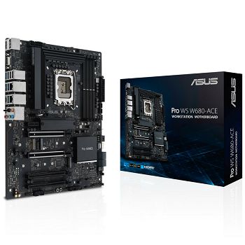 ASUS PRO WS W680-ACE, Intel W680 Mainboard, Socket 1700, DDR5 90MB1DZ0-M0EAY0