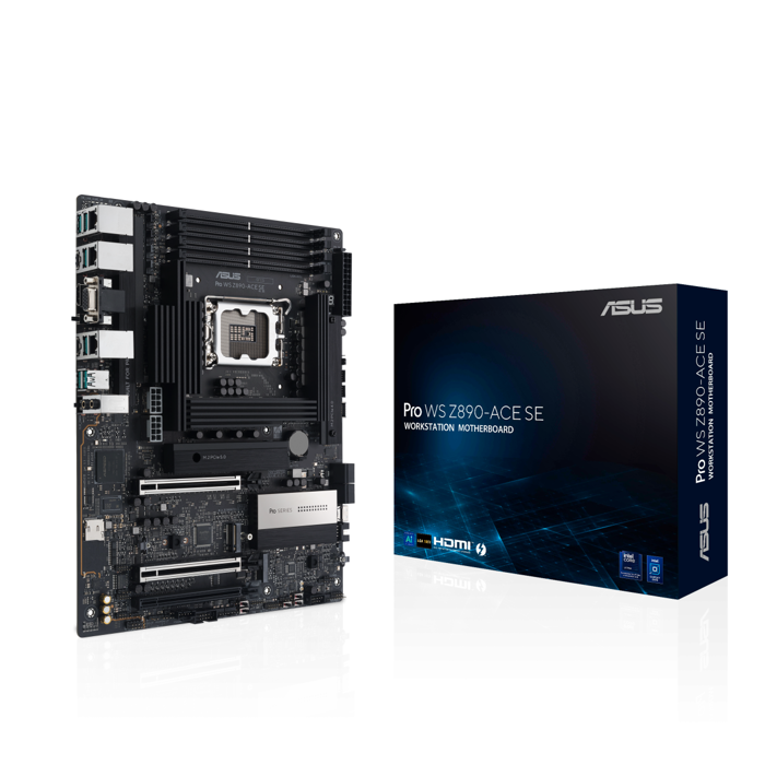 ASUS Pro WS Z890-ACE SE Mainboard, Sockel LGA 1851, Intel Z890, ATX, DDR5-90MB1JC0-M0EAY0