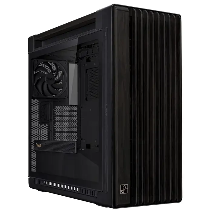 ASUS ProArt PA602 Midi-Tower PC-Gehäuse, E-ATX, Echtholz, – Schwarz-90DC00J0-B09020