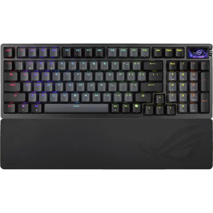 Asus ROG Azoth 96 HE (black, DE layout, ROG HFX V2)