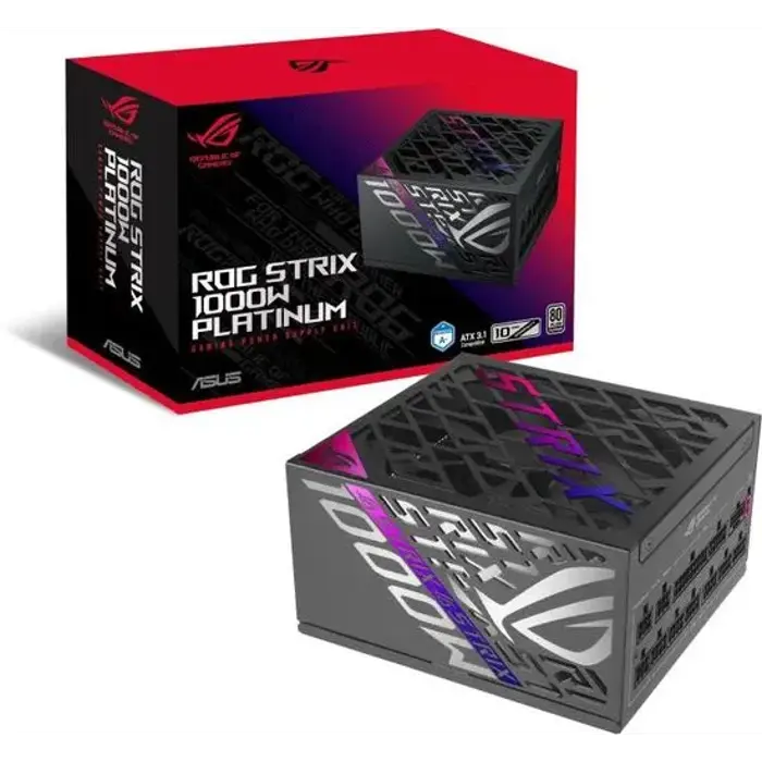 ASUS ROG Strix 1000P Platinum, 80 PLUS Platinum Netzteil, modular, PCIe 5.1 - 1000 Watt-90YE00W1-B0NA00