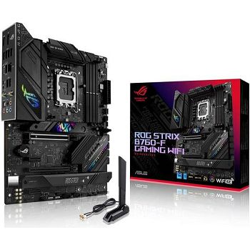 ASUS ROG STRIX B760-F GAMING WIFI, DDR5, SATA3, USB3.2Gen2x2, DP, Wi-Fi 6E, LGA1700 ATX