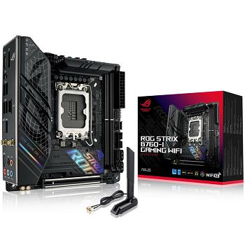 ASUS ROG Strix B760-I Gaming WiFi, Intel B760 Mainboard - Socket 1700, DDR5 90MB1D90-M0EAY0