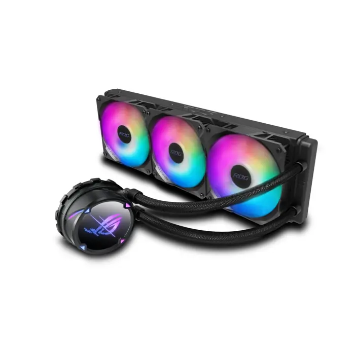 ASUS ROG STRIX LC II 360 ARGB Processor All-in-one liquid cooler 12 cm Black
