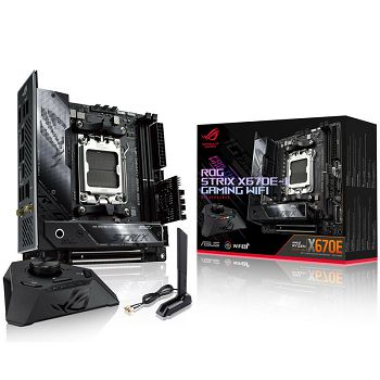 ASUS ROG Strix X670E-I Gaming WiFi, AMD X670E-Mainboard - Socket AM5 90MB1B70-M0EAY0