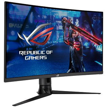 ASUS ROG Strix XG32VC, 80,01 cm (31,5") WQHD, 170Hz, FreeSync, VA - DP, HDMI, USB-C 90LM03S0-B04170