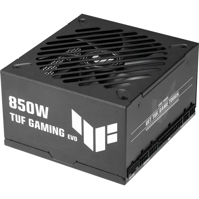Asus TUF Gaming 850W Gold EVO (black, 1x 12-pin high power GPU, 3x PCIe, cable management, 850 watts)